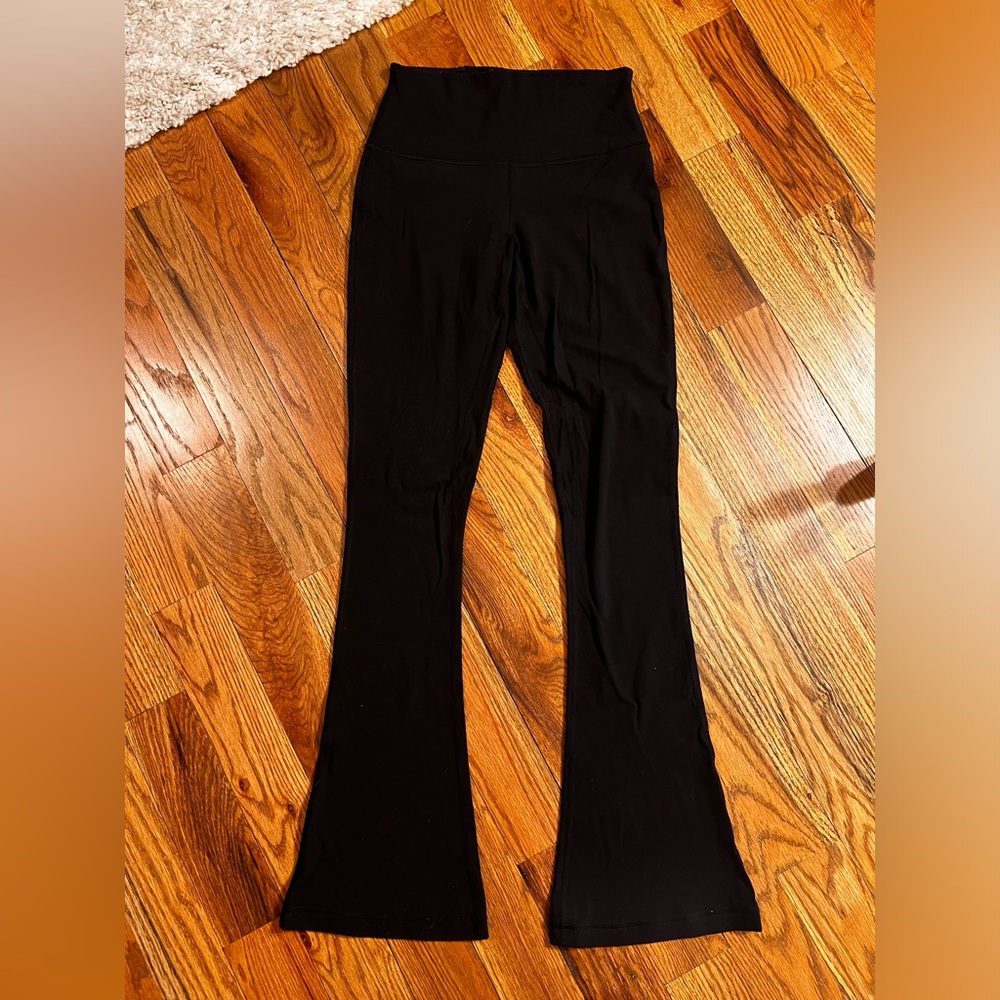 Lululemon Align Mini Flare Black Pants leggings